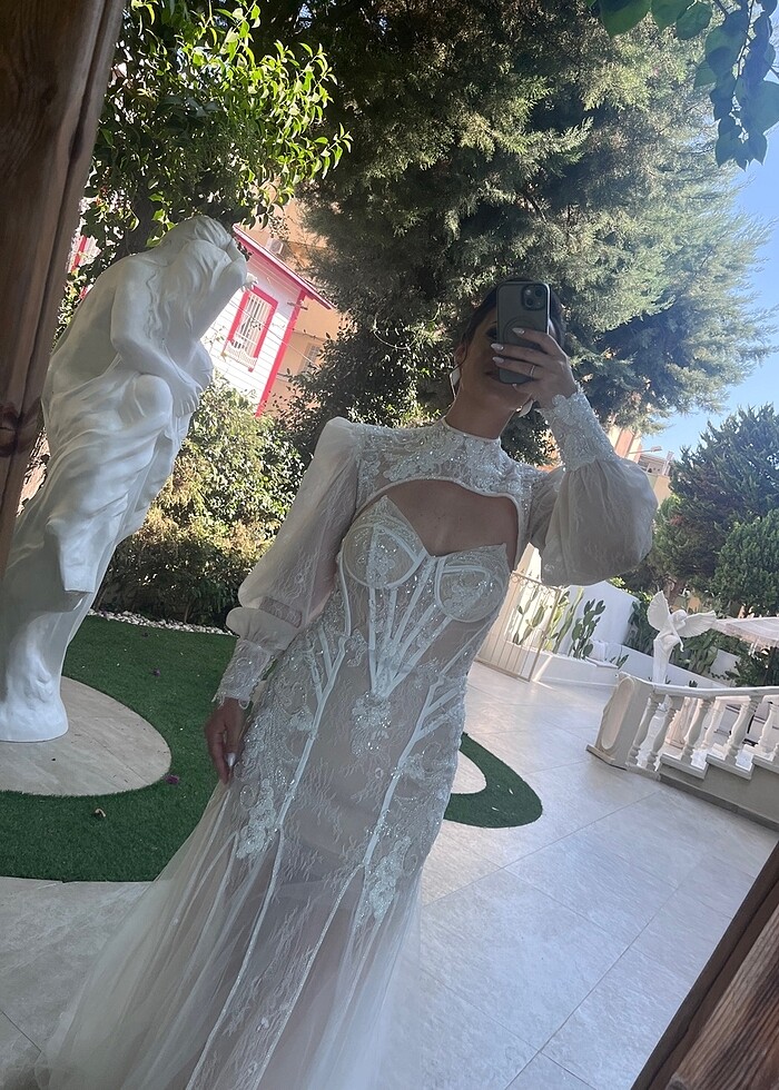 Satılık gelinlik - Görsel 4