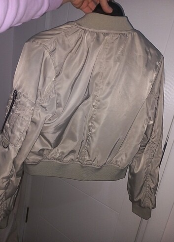 Pull bear su yeşili ceket