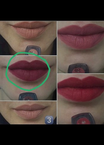 Glos mat parlak Kırmızı Dudak Parlatıcısı - Görsel 2