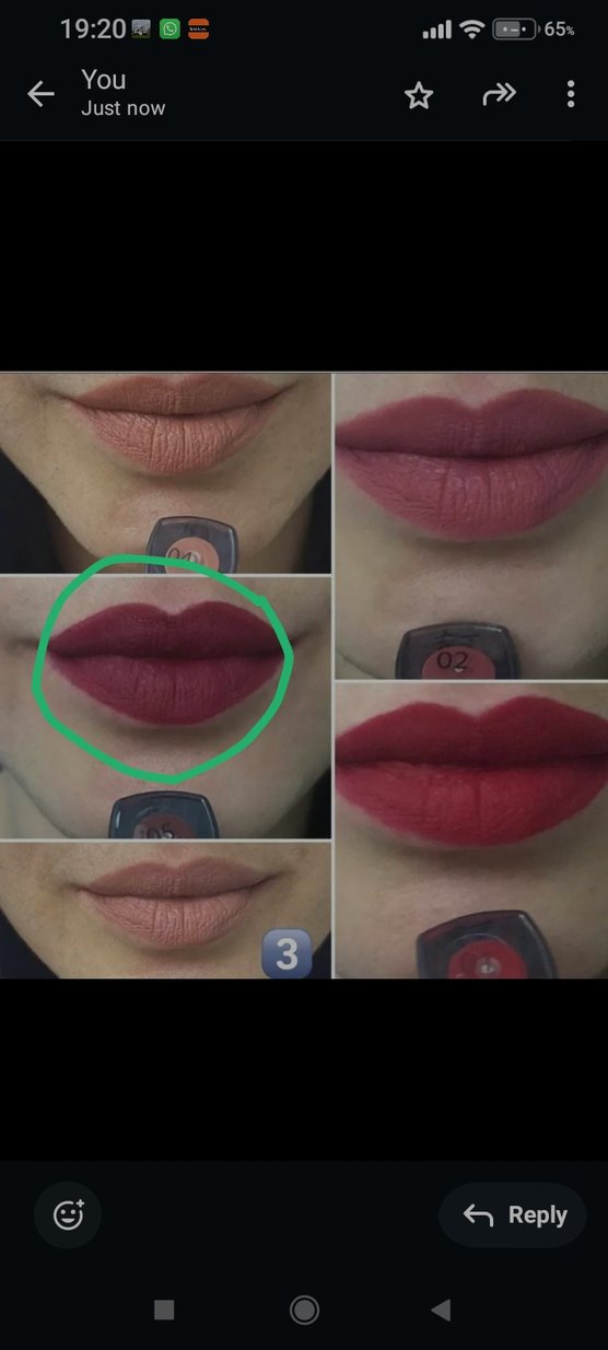 Glos mat parlak Kırmızı Dudak Parlatıcısı - Görsel 2