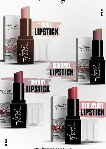 Pembe Rose Mat Ruj - Görsel 3