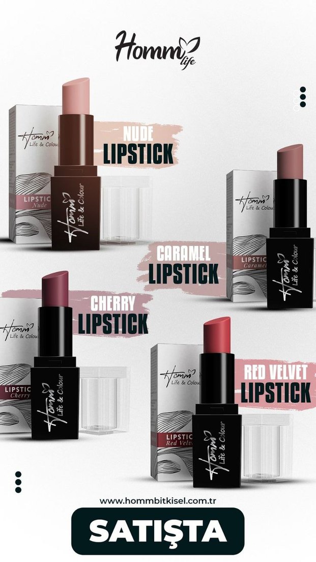 Pembe Rose Mat Ruj - Görsel 3