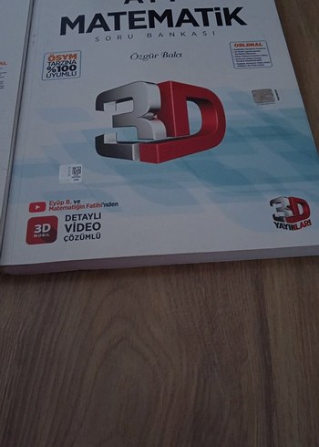 AYT Matematik 3D Video Destekli Kitap ve Defter - Görsel 3