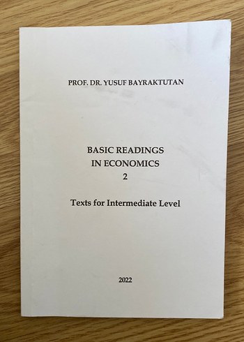 Basic Readings in Economics 2 - Yusuf Bayraktutan