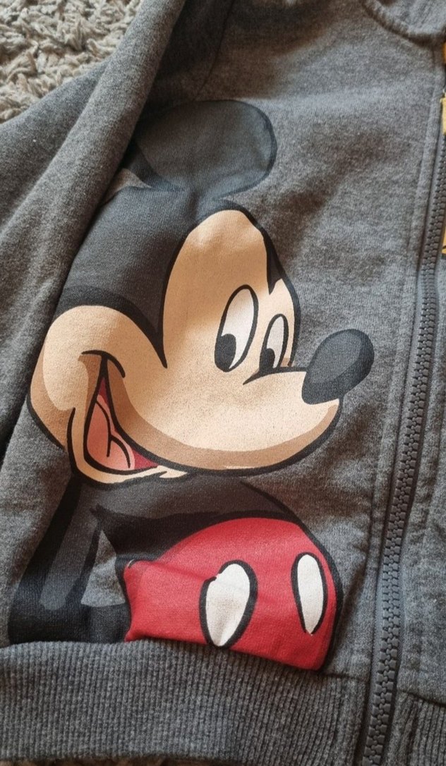 Erkek Çocuk Gri Kapüşonlu Fermuarlı Sweatshirt - Görsel 2