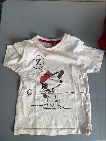 Zara marka 2-3 yaş temiz tshirt