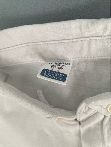 LC Waikiki LC Waikiki marka 24-36 ay pamuklu kısa kollu gömlek