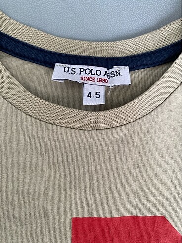 U.S Polo Assn. 4-5 yaş Polo marka tshirt