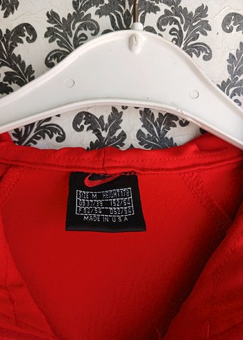 Kırmızı Fermuarlı Spor Ceket - Görsel 6