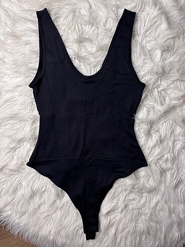 H&M Siyah Bodysuit