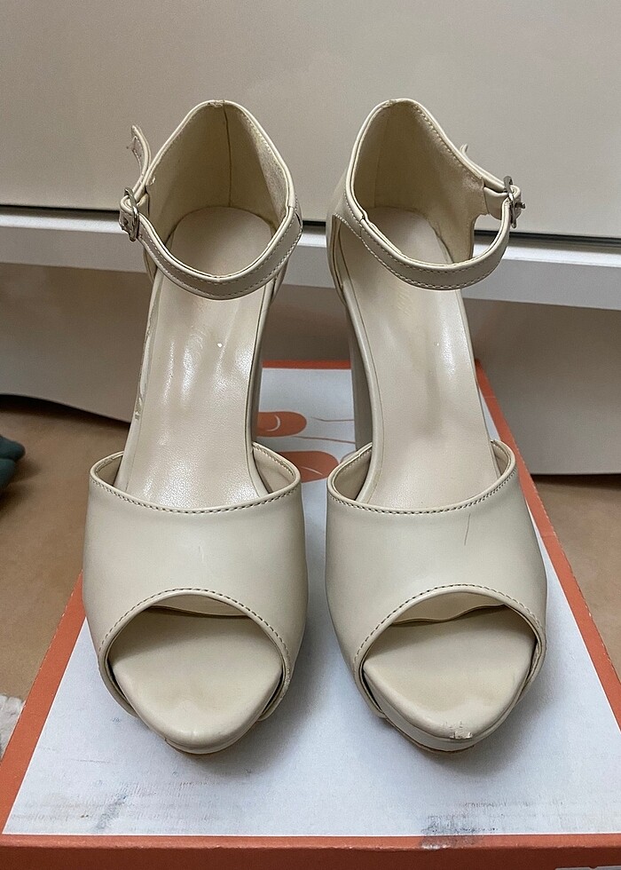 Platform topuklu ayakkabı - Görsel 2