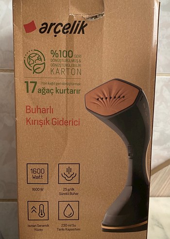 Arçelik Arçelik Siyah Buharlı Kırışık Giderici