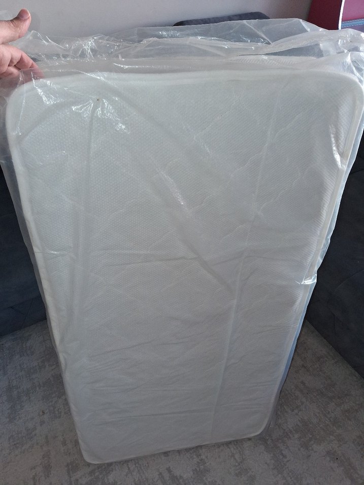 Bebek Yatağı - Beyaz, Hafif Renk 60*120 - Görsel 3