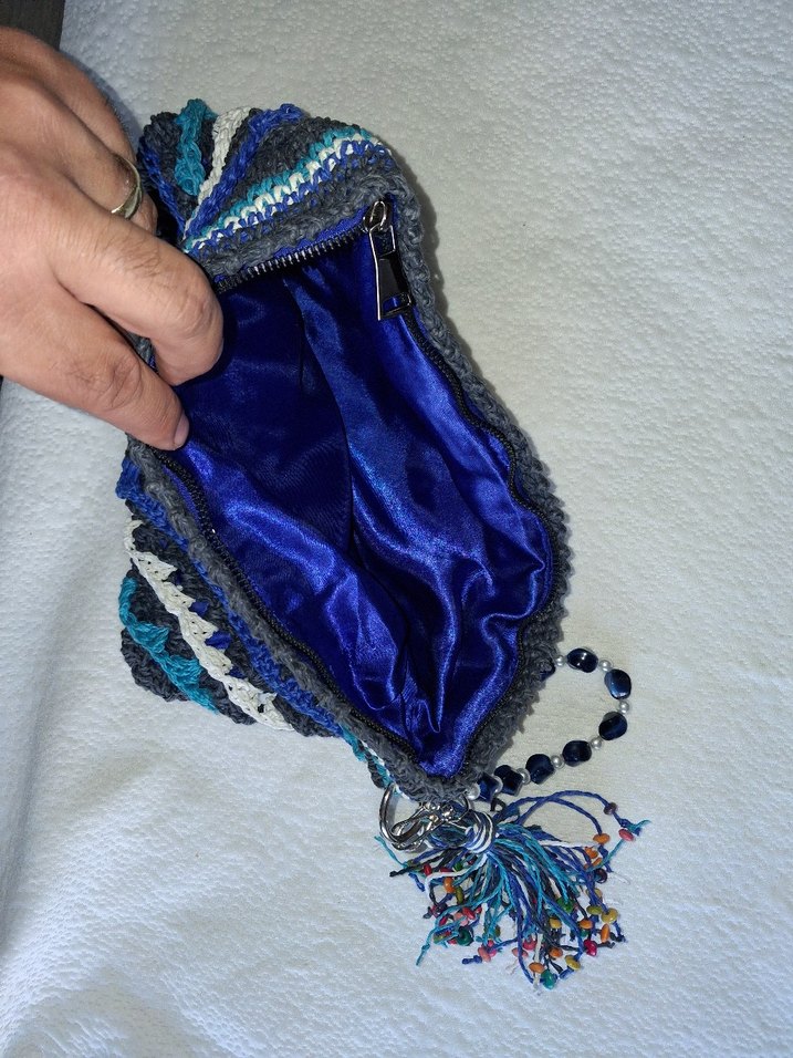 Boncuk Detaylı Renkli Bohem Kadın Portföy Çanta - Görsel 2