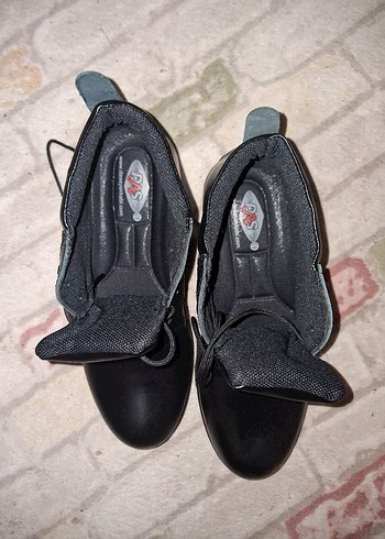 Siyah Bağcıklı Erkek Kauçuk Bot - Görsel 5