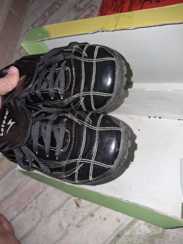 Siyah Erkek Bağcıklı Futbol Ayakkabısı - Görsel 4