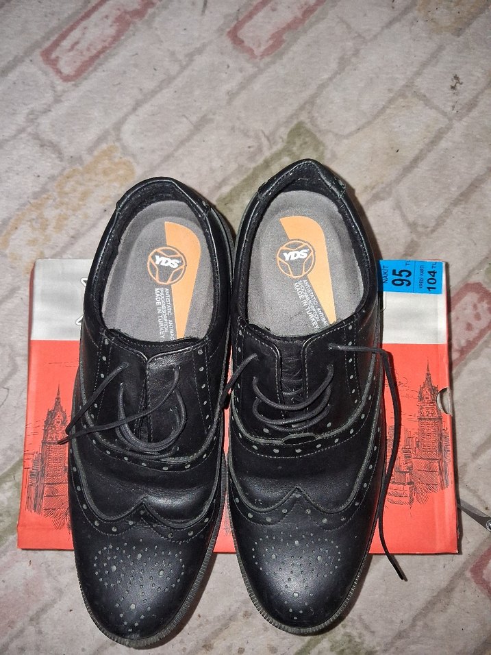 Erkek Siyah Klasik Ofis Ayakkabısı - Görsel 2