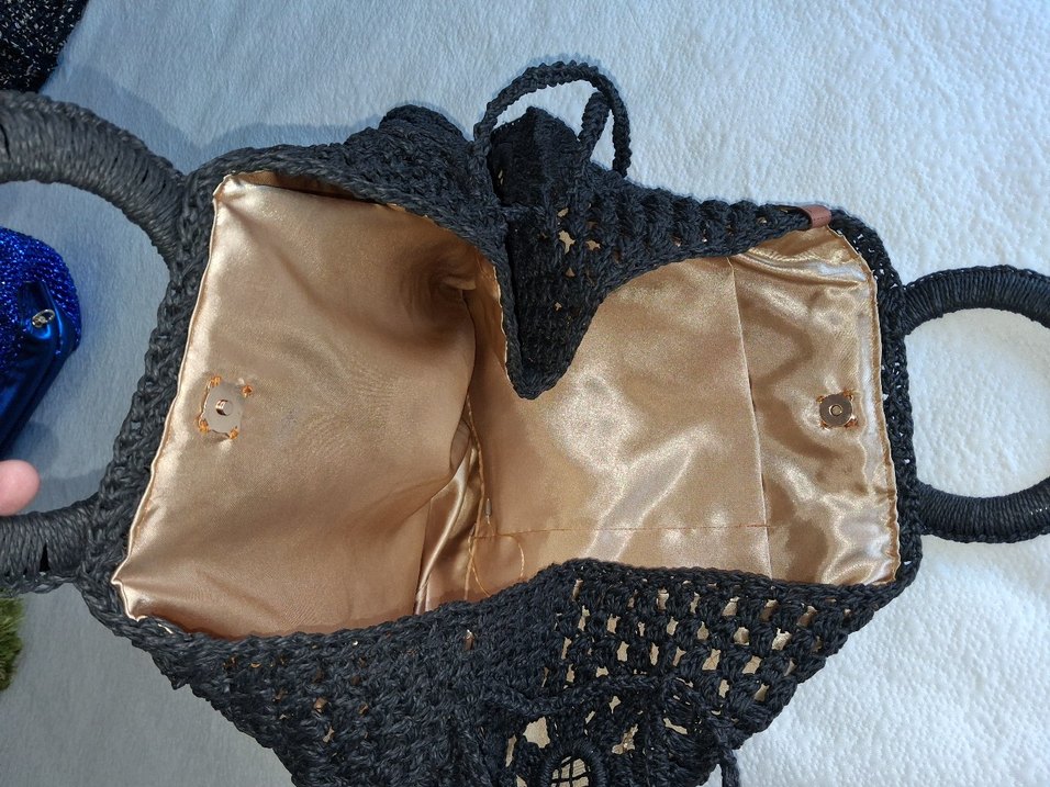 Nakışlı Siyah Fırın Eldiveni - Görsel 2