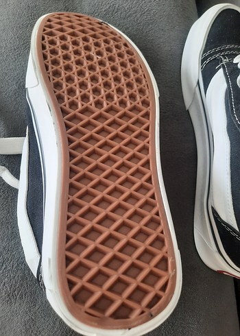 Vans Kadın Siyah Beyaz Spor Ayakkabı - Görsel 5