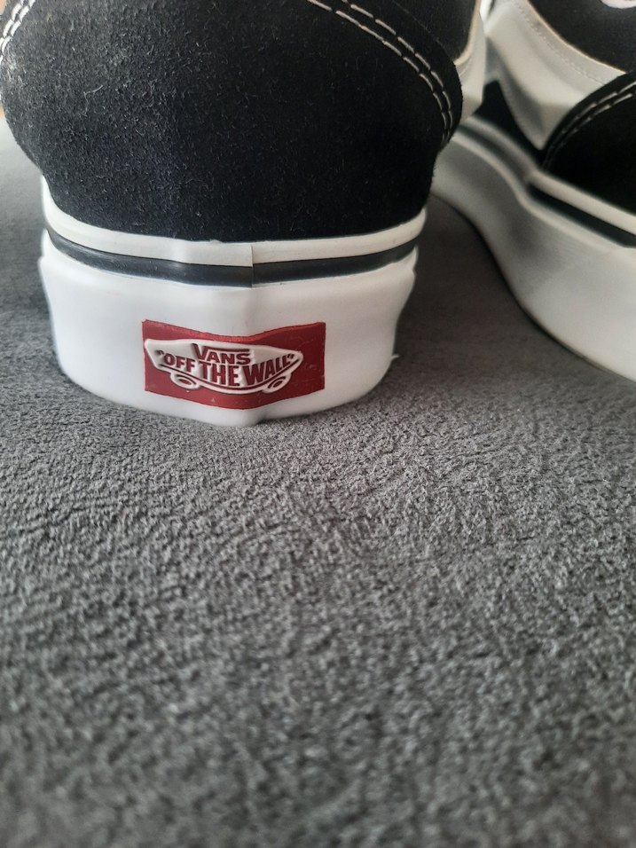 Vans Kadın Siyah Beyaz Spor Ayakkabı - Görsel 3