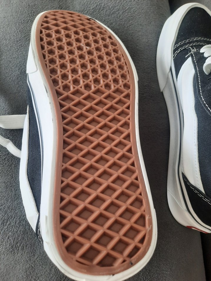 Vans Kadın Siyah Beyaz Spor Ayakkabı - Görsel 5