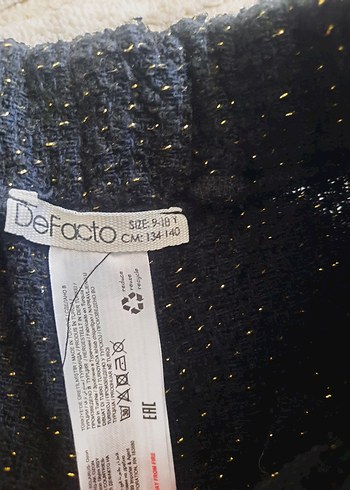 Düğmeli Yüksek Bel Kısa Triko Şort - Görsel 3