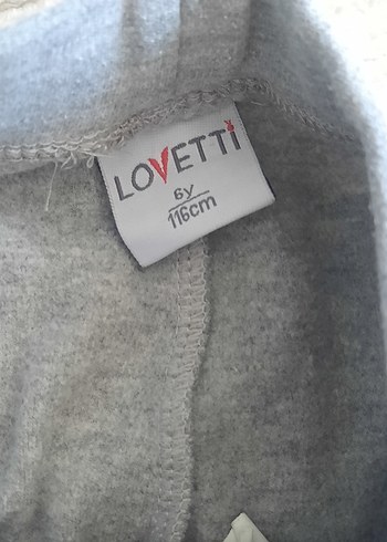 Gri Nakışlı Kız Tayt - Görsel 2