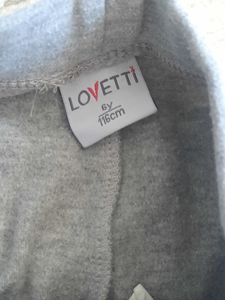 Gri Nakışlı Kız Tayt - Görsel 2