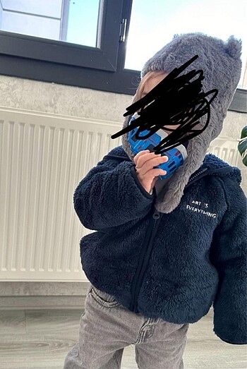 Zara peluş ceket