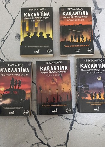 Beyza Alkoç - Karantina Roman Serisi (5 Kitap)