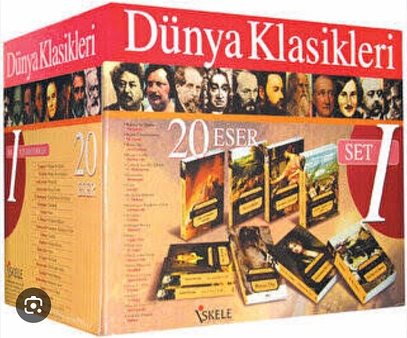 Dünya klasikleri 20 kitap Set