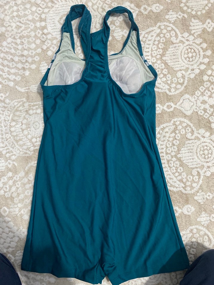 Mavi Spor Kesim Kadın Mayo - Görsel 2