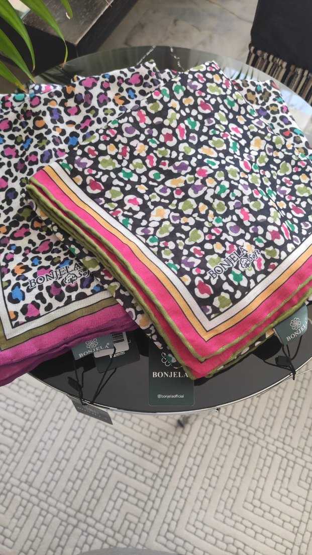 Renkli Bohem Kadın esarp - Görsel 2