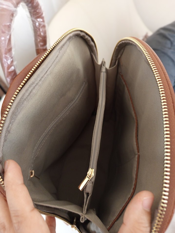 Renkli Baskılı Deri Bohem Sırt Çantası zara - Görsel 4