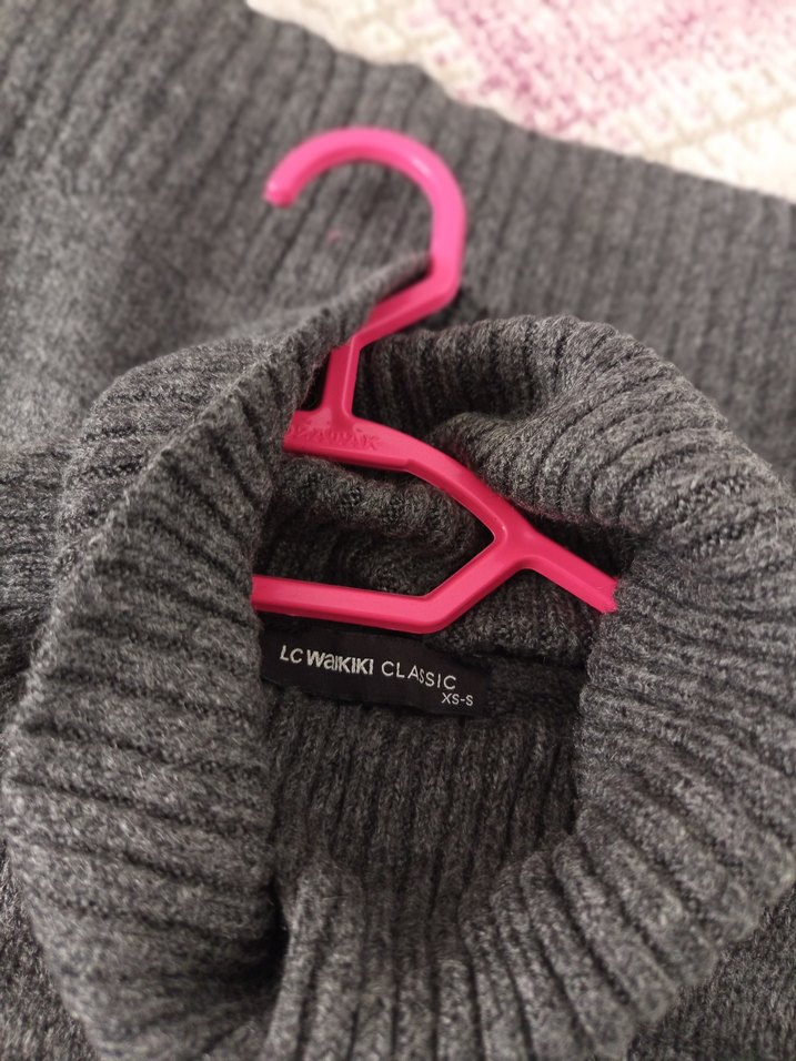 LCW Uzun Triko Kadın Elbise - Görsel 2