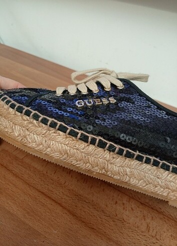 38 Beden siyah Renk Guess espadril