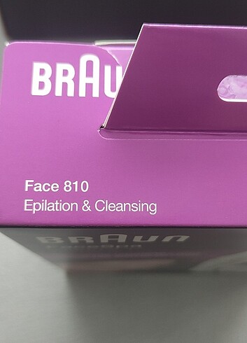 Braun Braun FaceSpa 810 Yüz Epilatörü ve Yüz Temizleme Fırçası Seti
