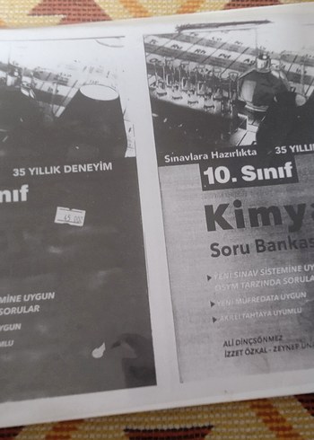 10. Sınıf Soru Bankası set olarak satıyorum