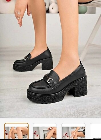 Siyah loafer