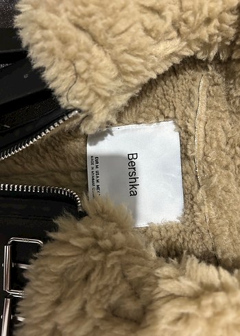 m Beden BERSHKA kürklü mont