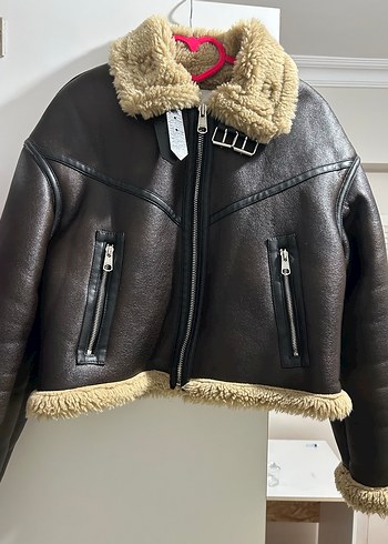 Bershka BERSHKA kürklü mont