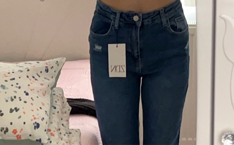 40 Beden mavi Renk Jeans