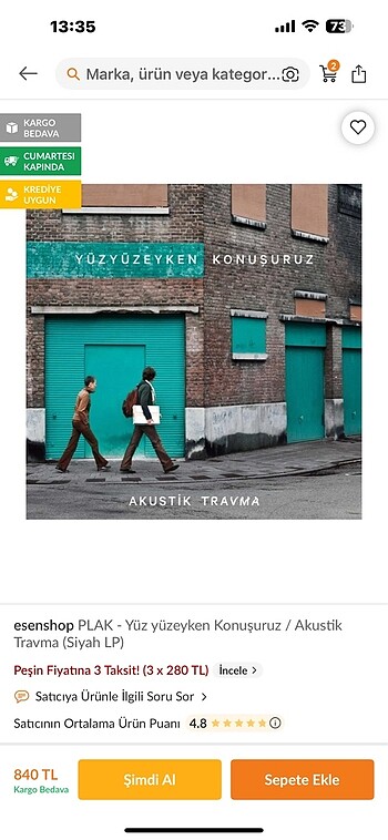 Plak yüzyüzeyken konuşuruz
