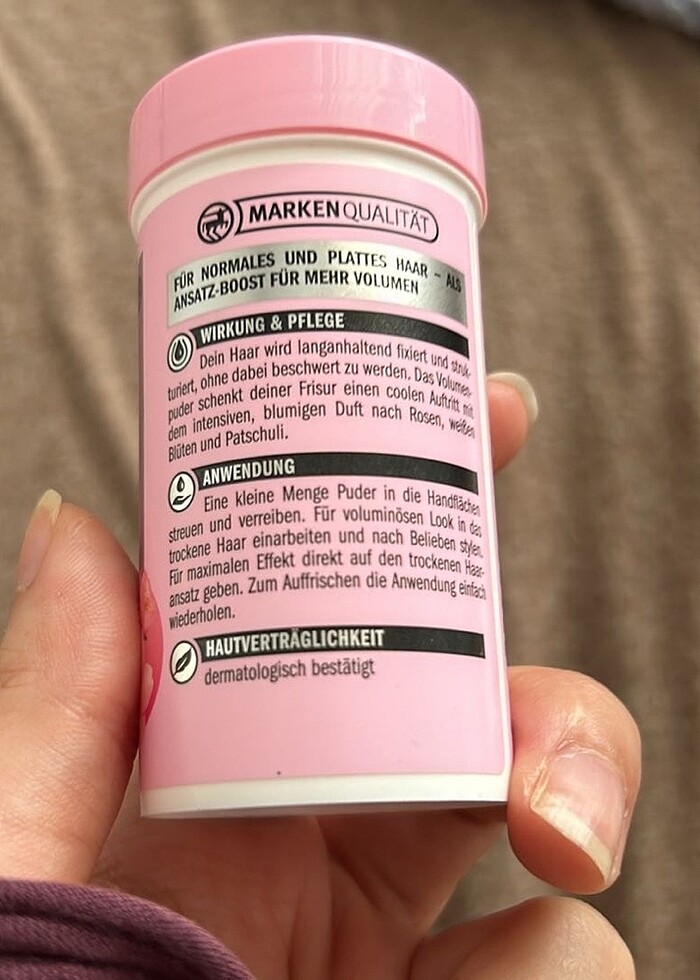 isana saç hacimleştirici pudra - Görsel 3