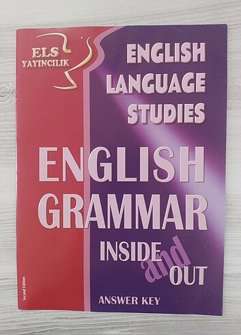  YDS Sınavı Hazırlık Kitabı ELS Yayıncılık English Grammar Inside