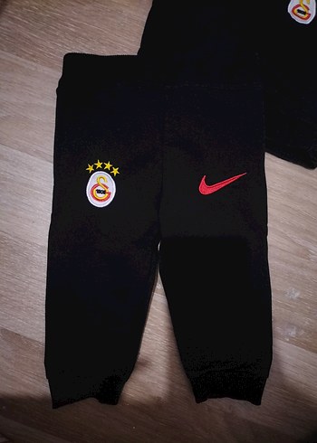 Siyah Erkek Çocuk Street Wear Eşofman Takımı GALATASARAYLİ TAKIM - Görsel 2