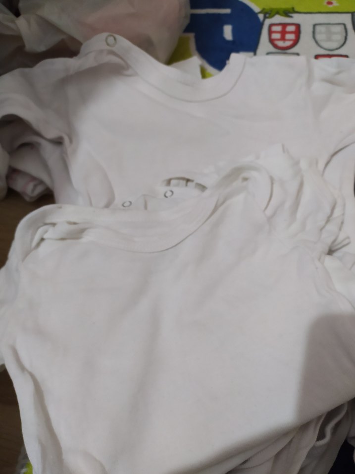 Beyaz Bebek Çıtçıtlı Zıbın - Görsel 4