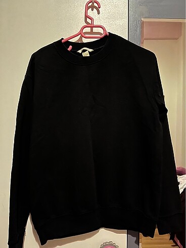 siyah h&m sweatshirt