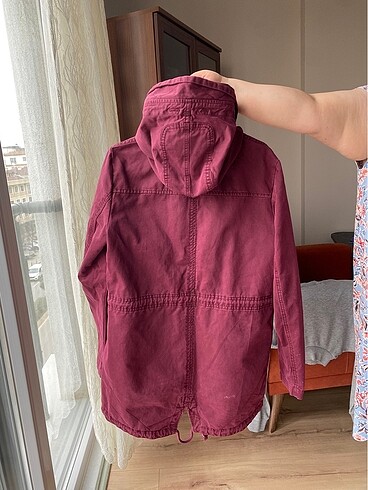 Mavi Jeans Mavi marka bordo parka