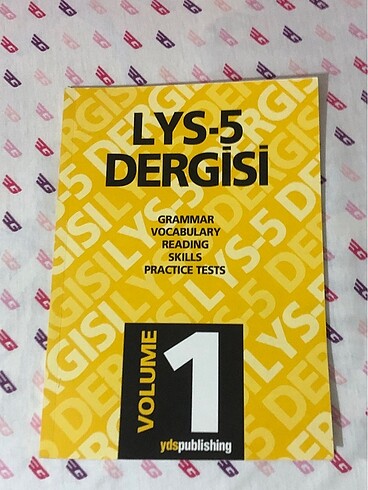Yds publishing lys dergileri 1,5,8